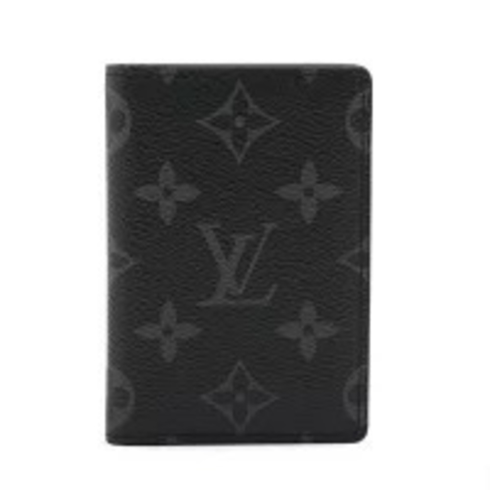 Louis Vuitton Monogram Organizer de Poche Card Case Wallet Black
